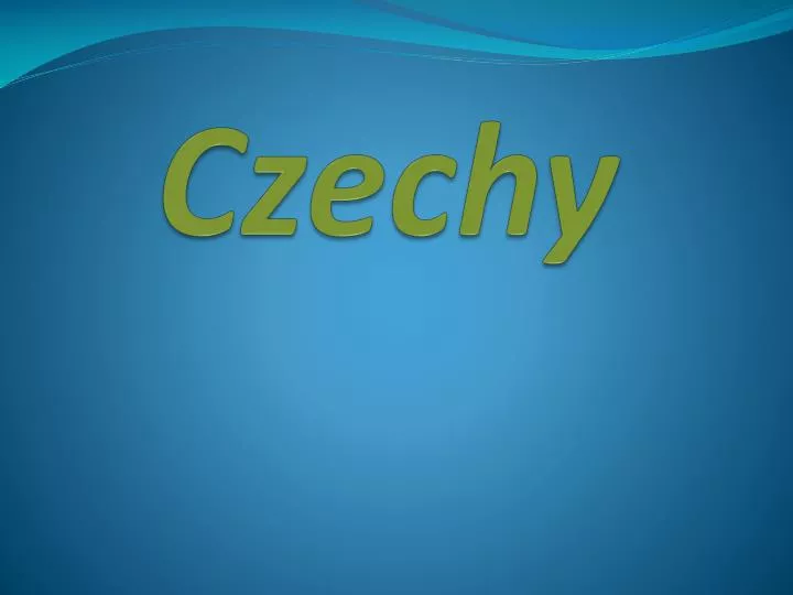 czechy