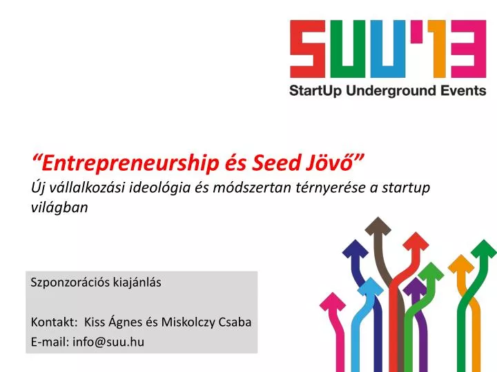 entrepreneurship s seed j v j v llalkoz si ideol gia s m dszertan t rnyer se a startup vil gban