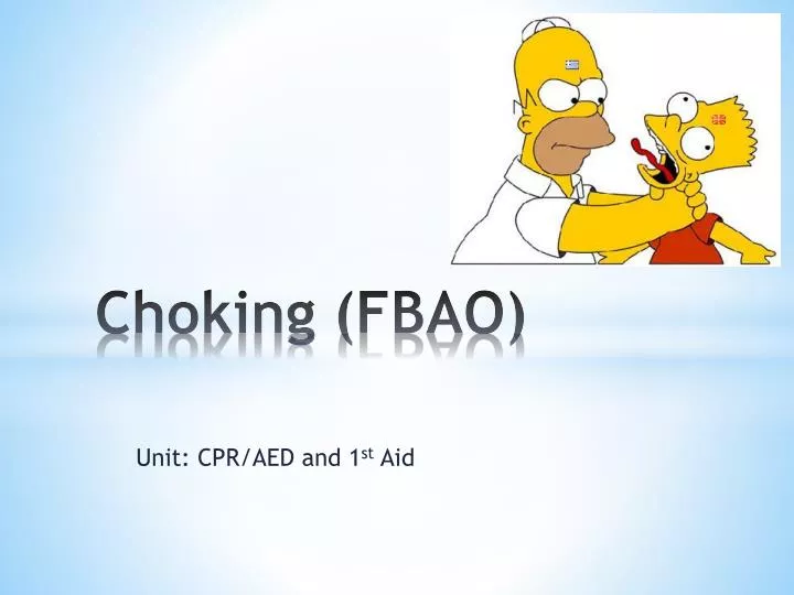 choking fbao