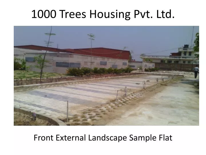 1000 trees housing pvt ltd