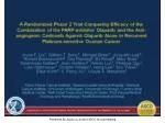 Presented By Joyce Liu at 2014 ASCO Annual Meeting - slide 1