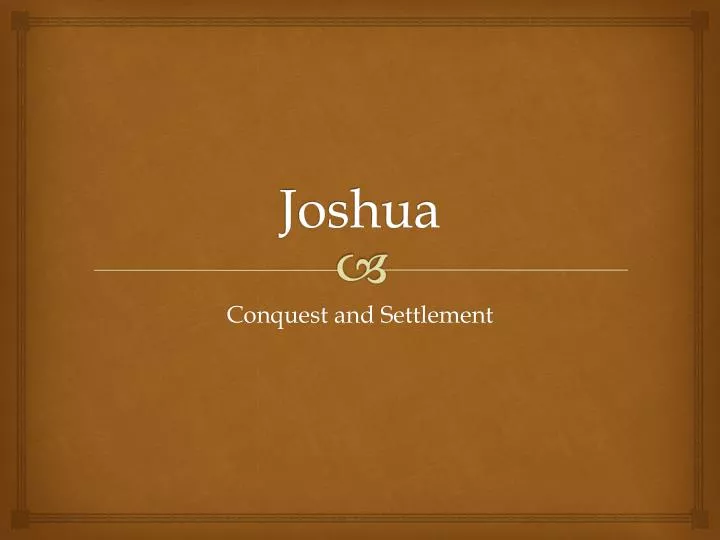 joshua