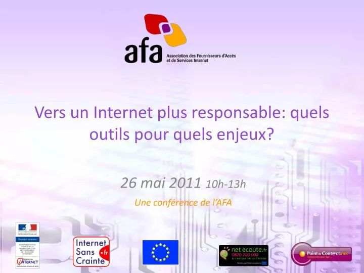 vers un internet plus responsable quels outils pour quels enjeux