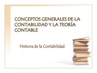 conceptos generales de la contabilidad y la teor a contable