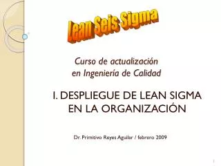 curso de actualizaci n en ingenier a de calidad