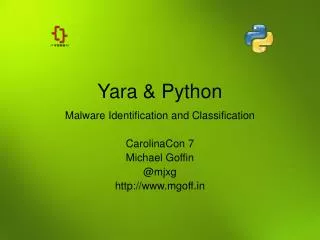 Yara &amp; Python