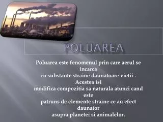 poluarea