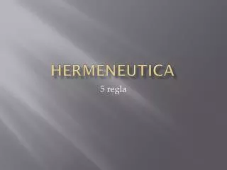 hermeneutica