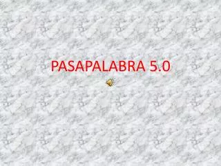 pasapalabra 5 0