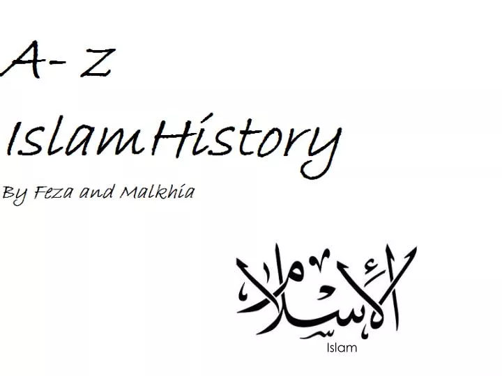 a z islam history