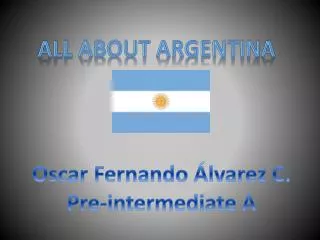 All about argentina