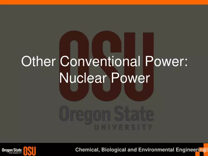 other conventional power nuclear power