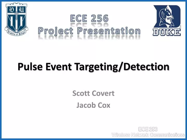 pulse event targeting detection