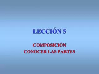 lecci n 5