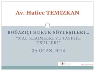av hatice tem zkan
