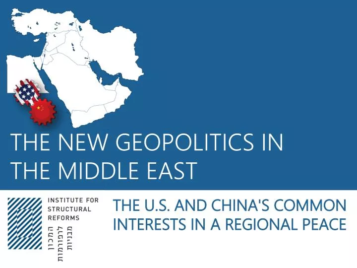 the new geopolitics in the middle east