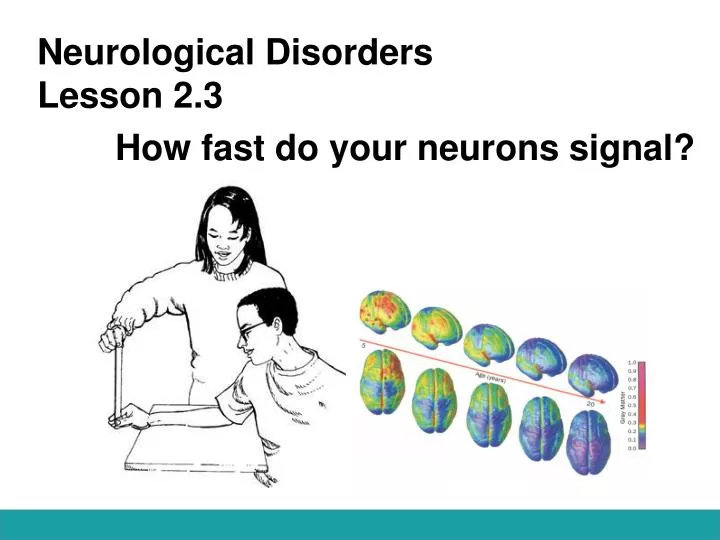 neurological disorders lesson 2 3