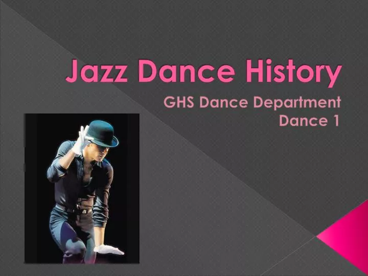 jazz dance history