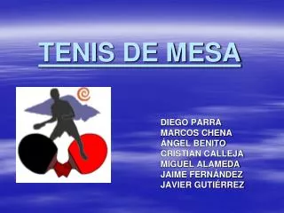 tenis de mesa