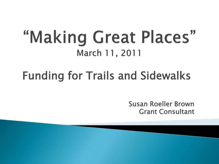 making great places march 11 2011
