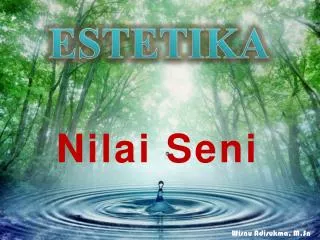 nilai seni