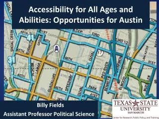 Accessibility for All Ages and Abilities: Opportunities for Austin