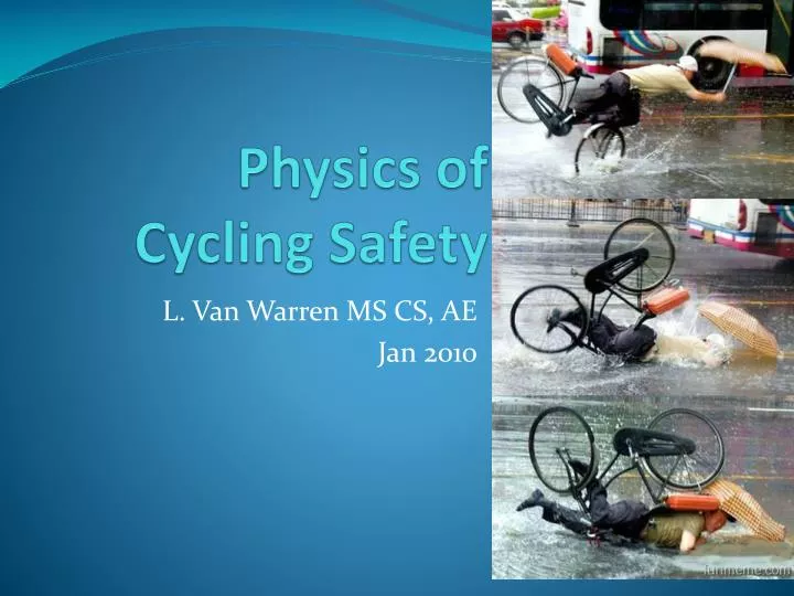 physics of cycling safety