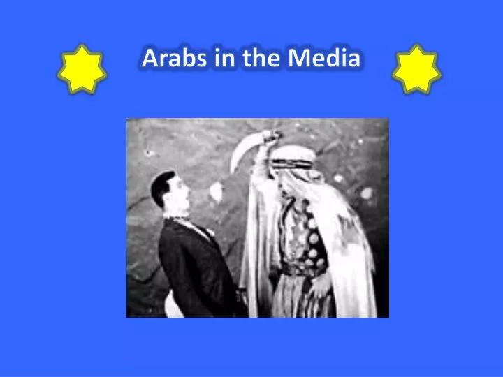 arabs in the media