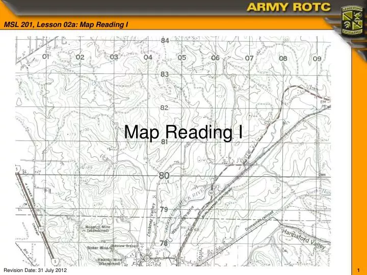 map reading i