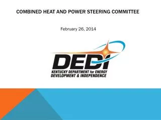 combined heat and power steering committee