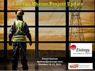 Entergy Phasor Project Update