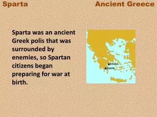 Sparta Ancient Greece