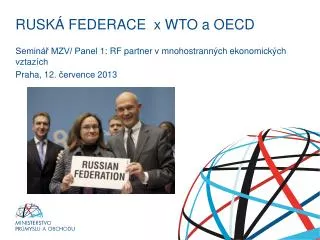 rusk federace x wto a oecd