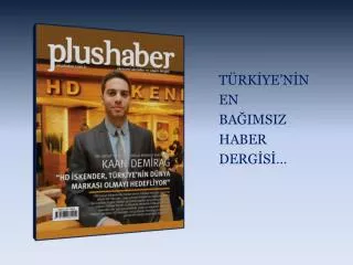 TÜRKİYE’NİN EN BAĞIMSIZ HABER DERGİSİ…