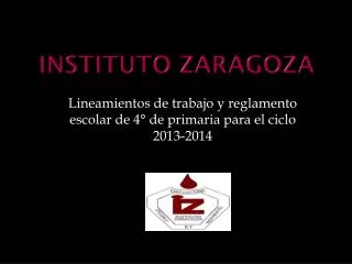 instituto zaragoza