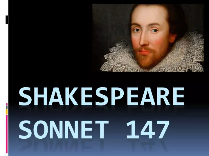 shakespeare sonnet 147