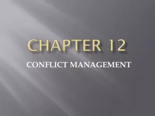 CHAPTER 12