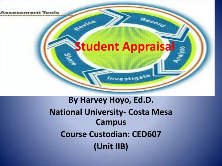 student appraisal