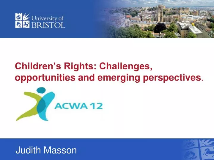 children s rights challenges opportunities and emerging perspectives