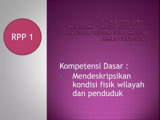 standar kompetensi memahami permasalahan sosial berkaitan dengan p ertumbuhan jumlah penduduk