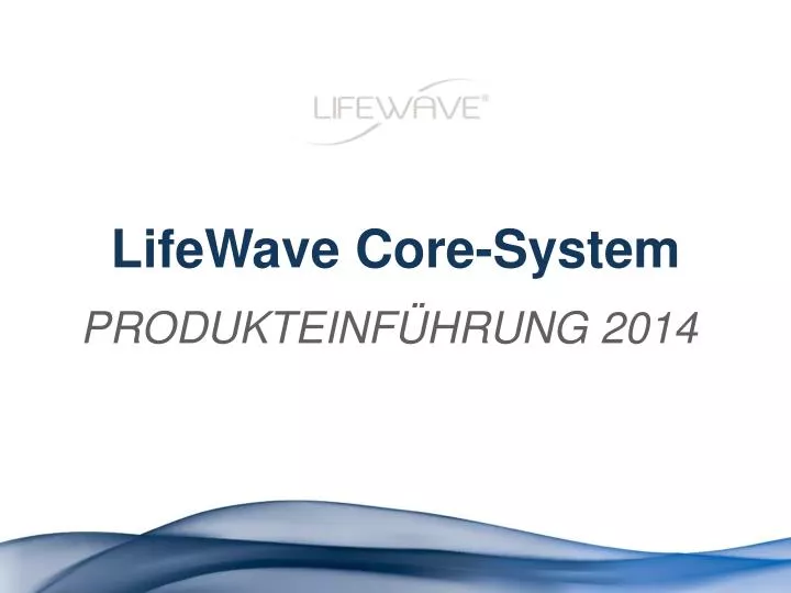 lifewave core system