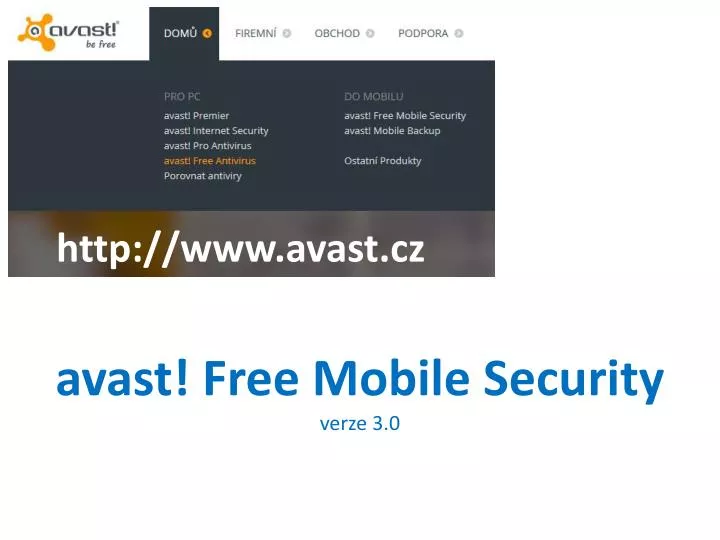 avast free mobile security verze 3 0