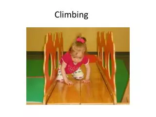climbing