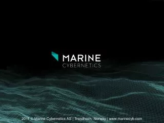Marine Cybernetics