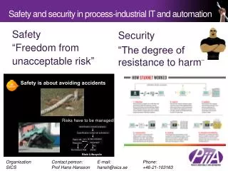 Safety and security in process-industrial IT and automation