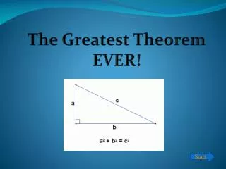 The Greatest Theorem EVER!