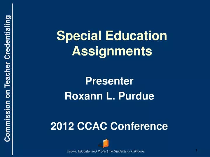 special education assignments