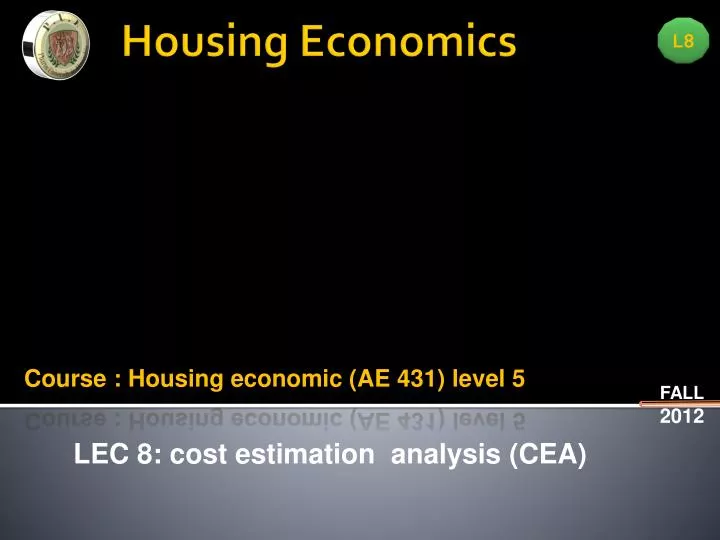 housing economics