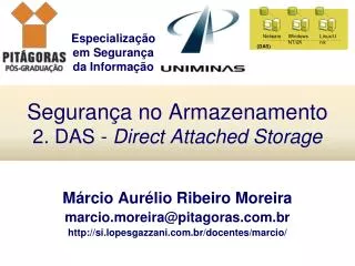 seguran a no armazenamento 2 das direct attached storage