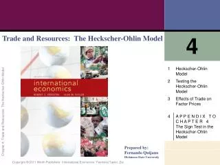 Trade and Resources: The Heckscher-Ohlin Model